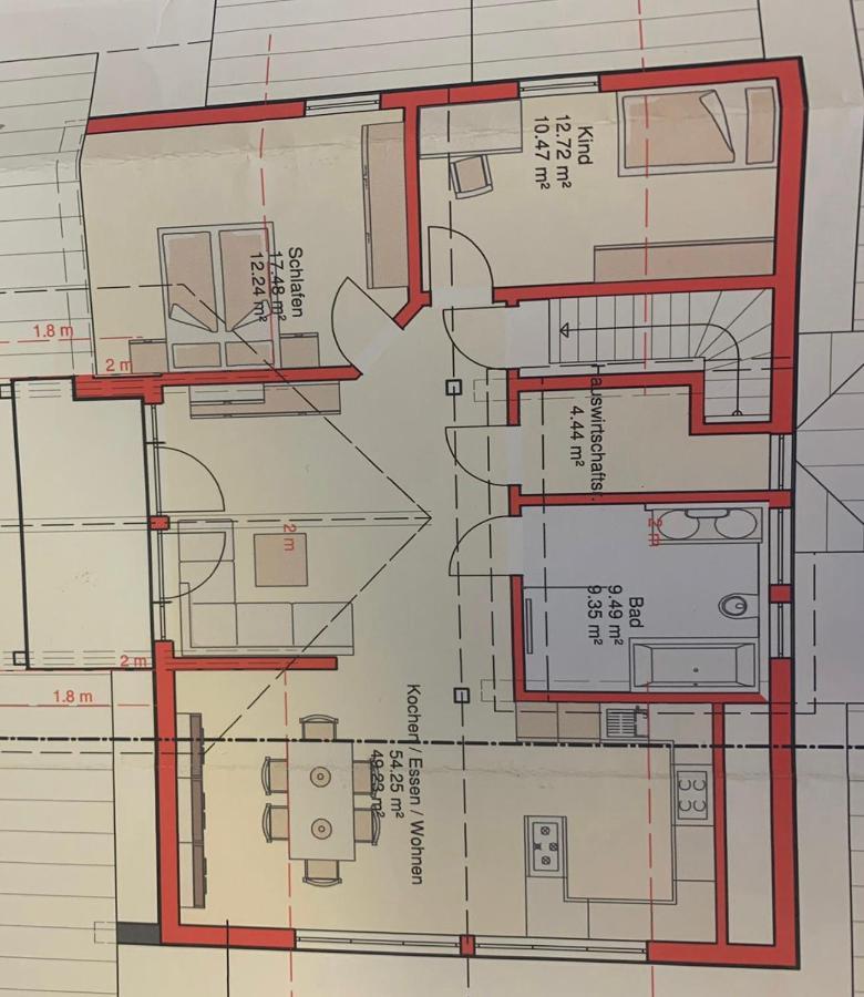 23 Neu Erbaute Ferienwohnung Mit Schloss- Und Panoramablick Halblech Luaran gambar