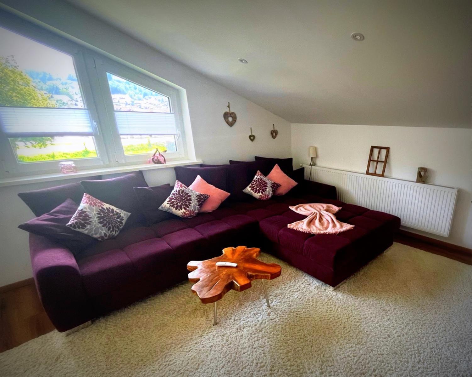 23 Neu Erbaute Ferienwohnung Mit Schloss- Und Panoramablick Halblech Luaran gambar